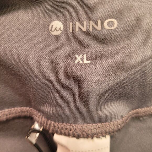 Inno Women Bootcut Yoga High Waist Casual Pants Flare Leggings Gray Size X-Large - Picture 6 of 12